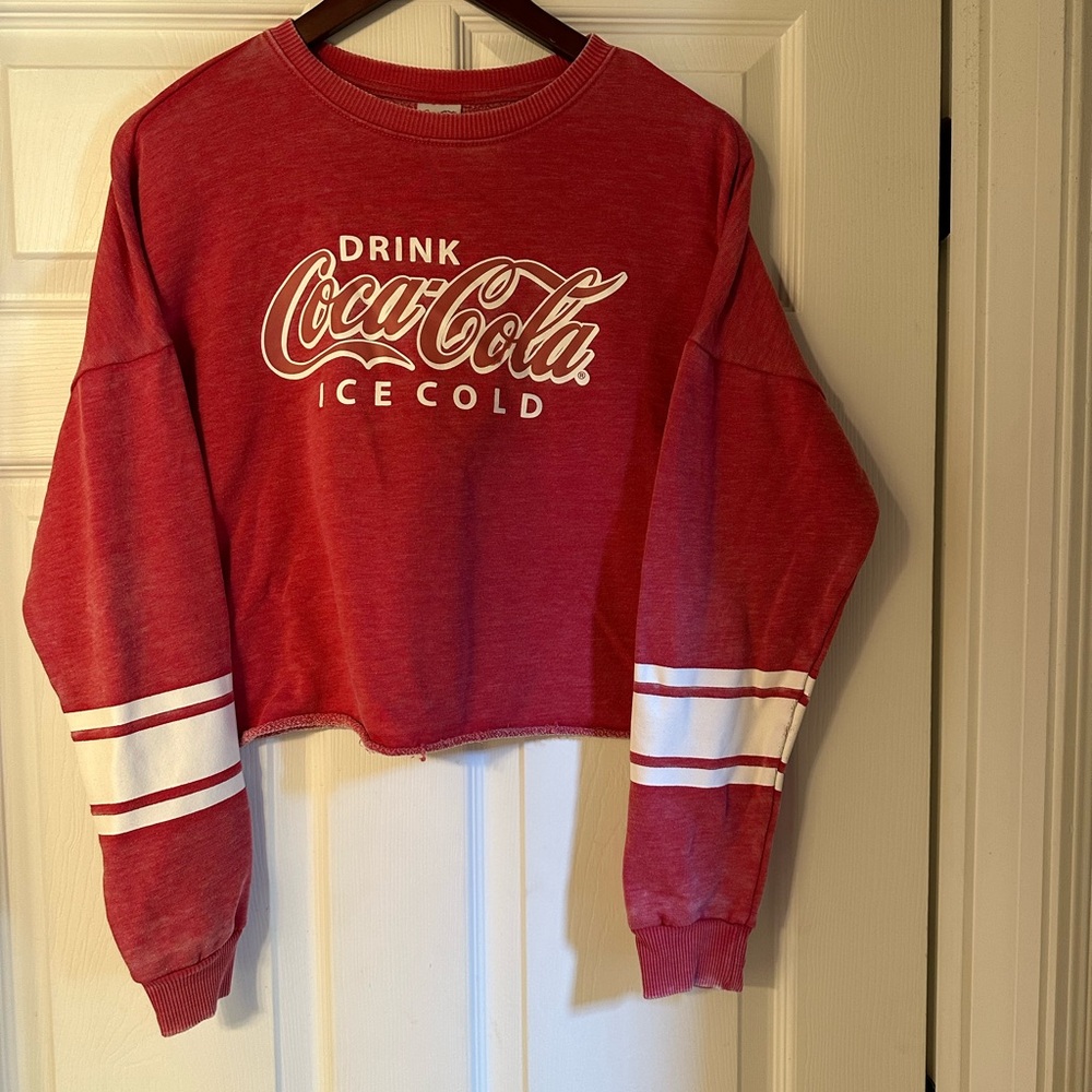 Coca-Cola Red Crewneck Sweatshirt
